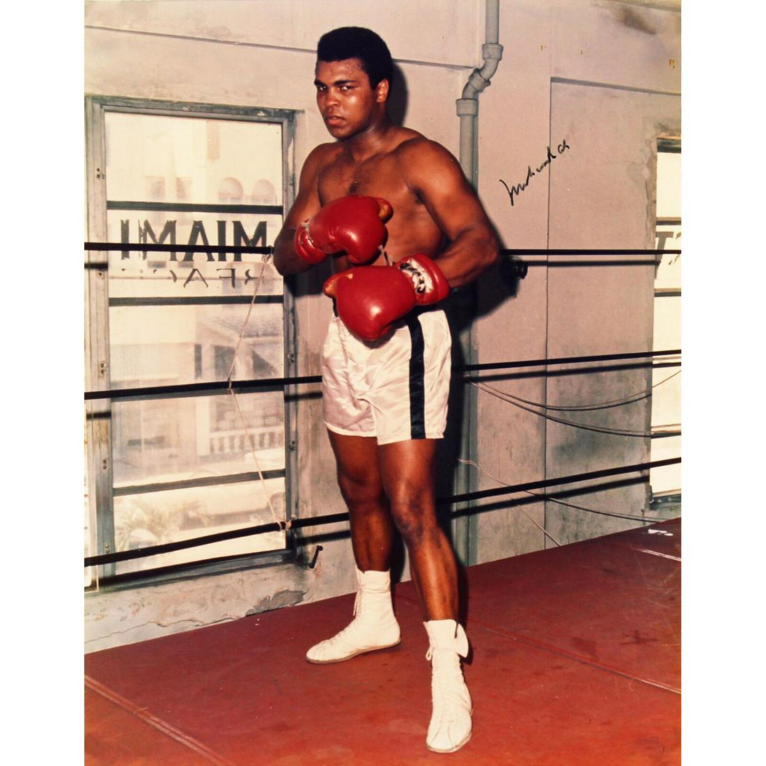 Muhammad Ali Signed 11x14 Photo (JSA LOA) (1 of 2)