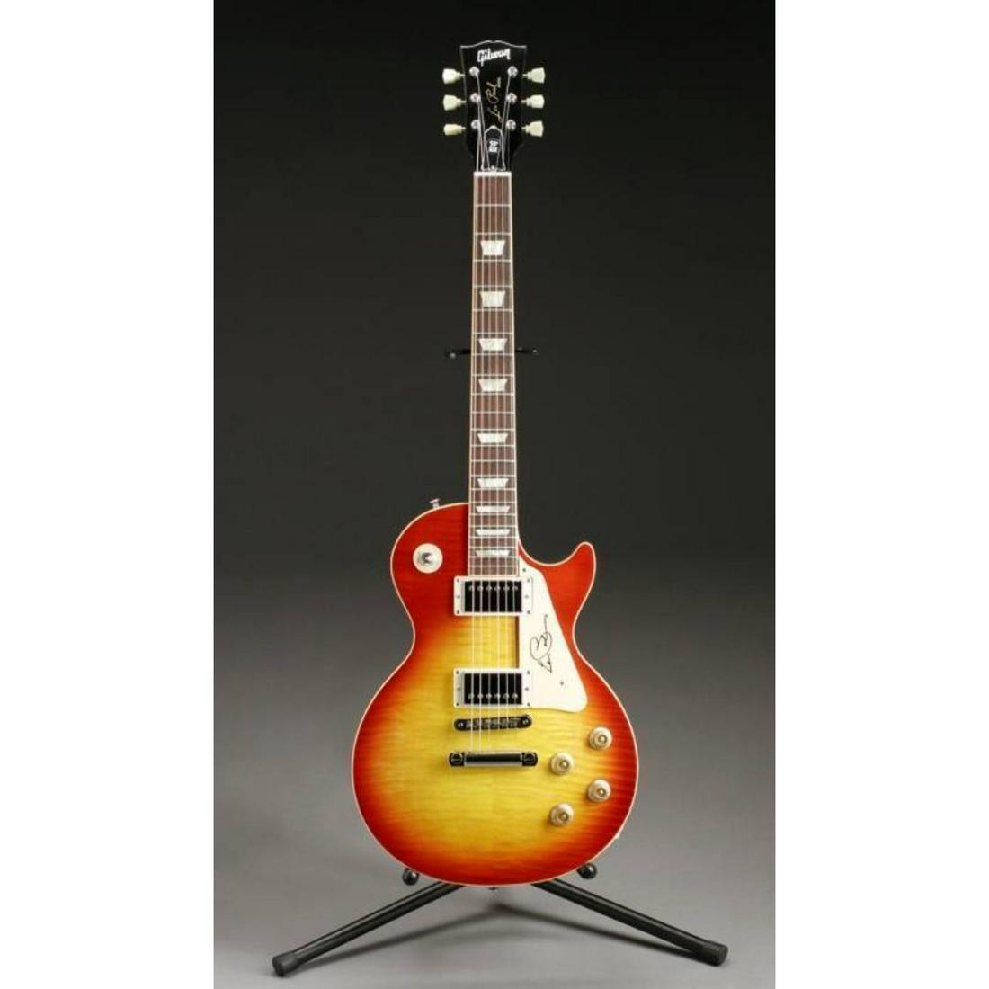 Les Paul signed GIbson Guitar BAS LOA (1 of 1)