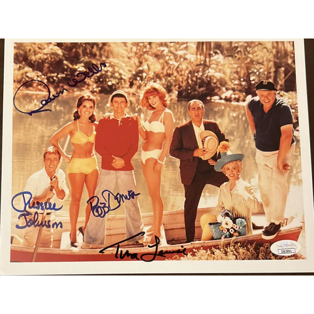 Gilliganâ€™s Island Signed Don Wells Tina Louise Denver Johnson (JSA COA) (1 of 1)