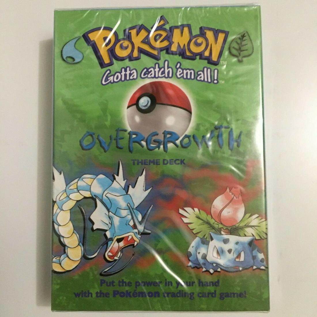 SEALED RARE Pokemon Trading Card Game Overgrowth Theme Deck 1999 WOTC (1 of 2)