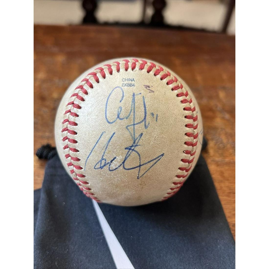Aaron Judge, Alex Rodriguez, Brett Gardner & Hideki Matsui Signed Baseball (PSA LOA) (1 of 6)