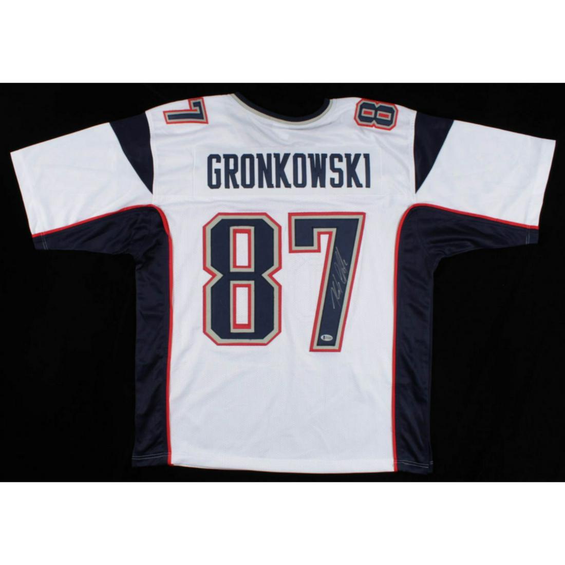 Rob Gronkowski Signed Jersey (Beckett COA) (1 of 1)