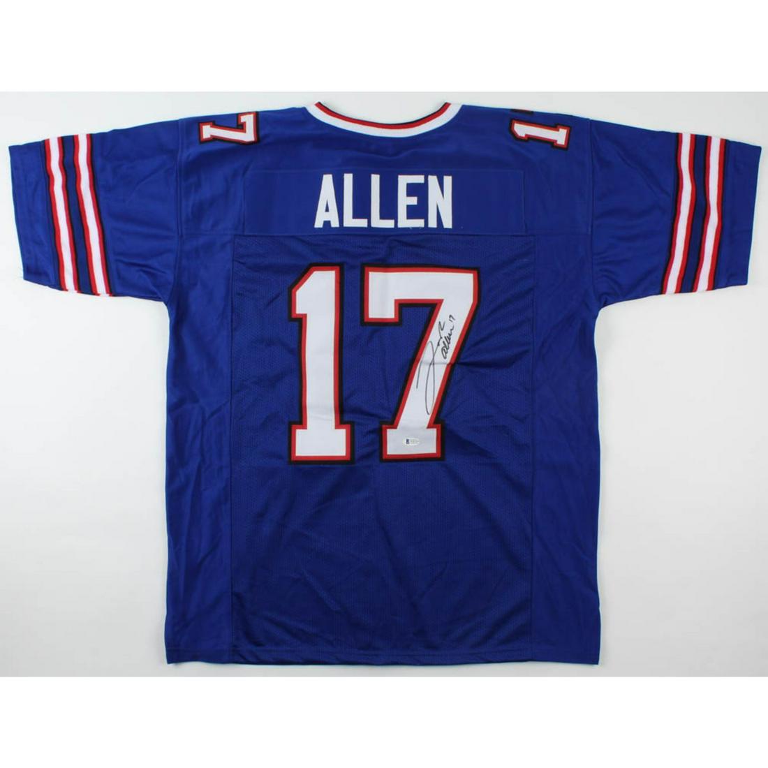 Josh Allen Signed Jersey (Beckett Hologram) (1 of 1)