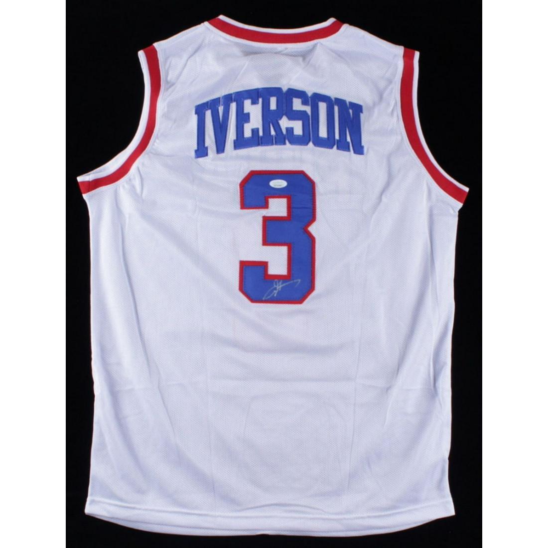 Allen Iverson Signed Jersey (JSA COA) (1 of 2)