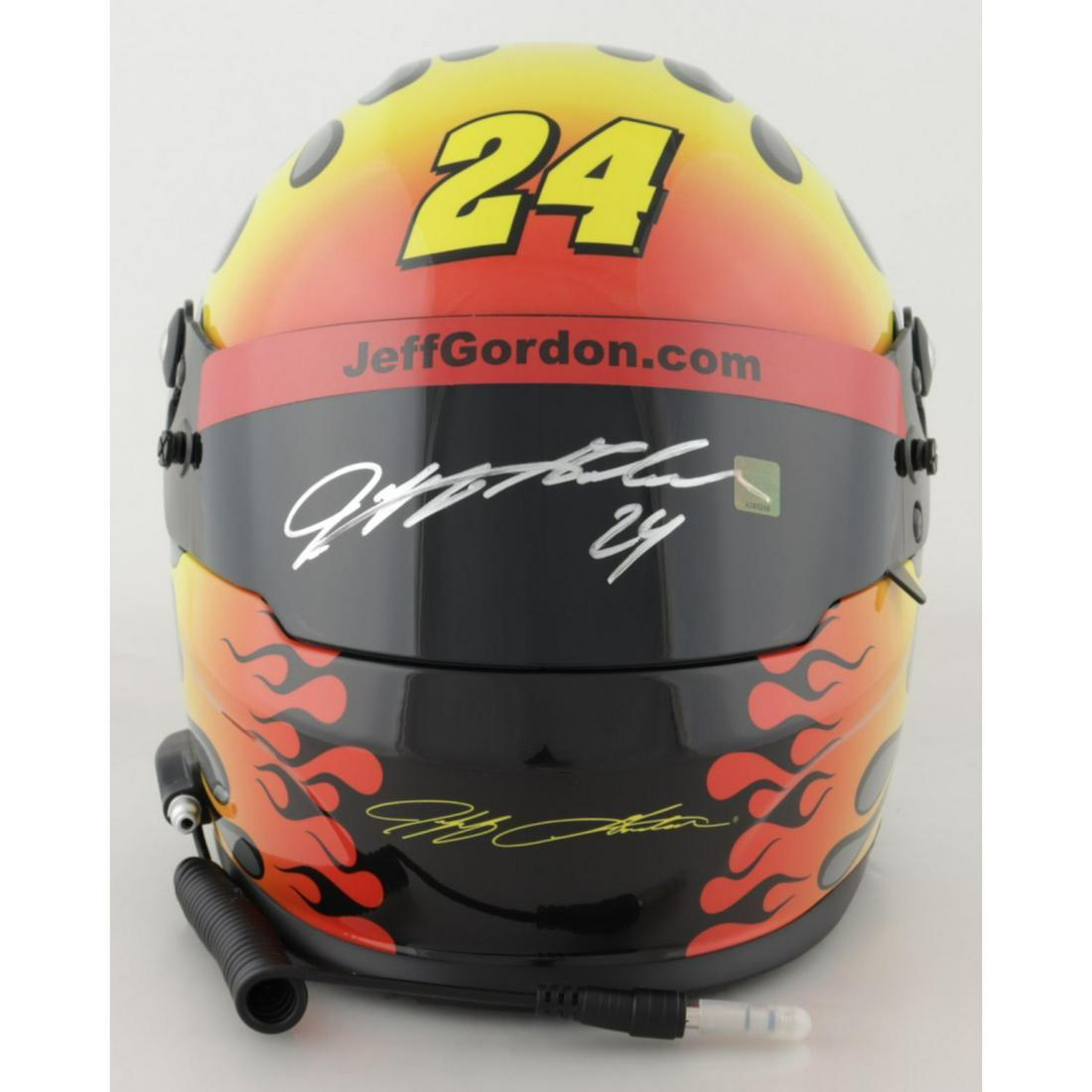 Jeff Gordon Signed NASCAR "24Ever" Career Highlight Full-Size Helmet (1 of 1)