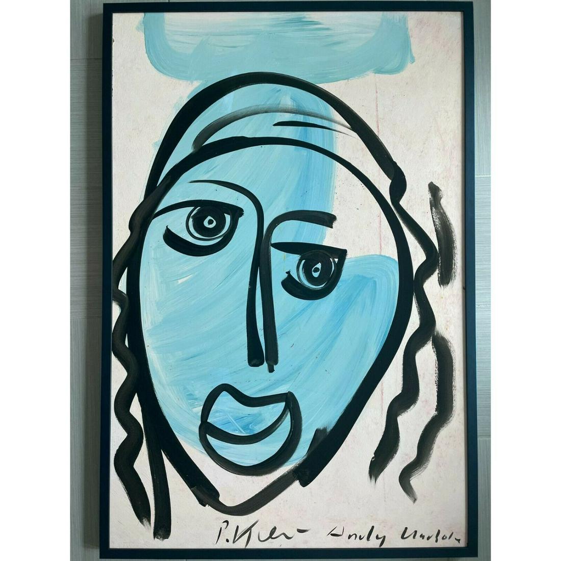 Original Peter Keil Large Oil on Board Framed ,Expressionist a great collection (1 of 1)