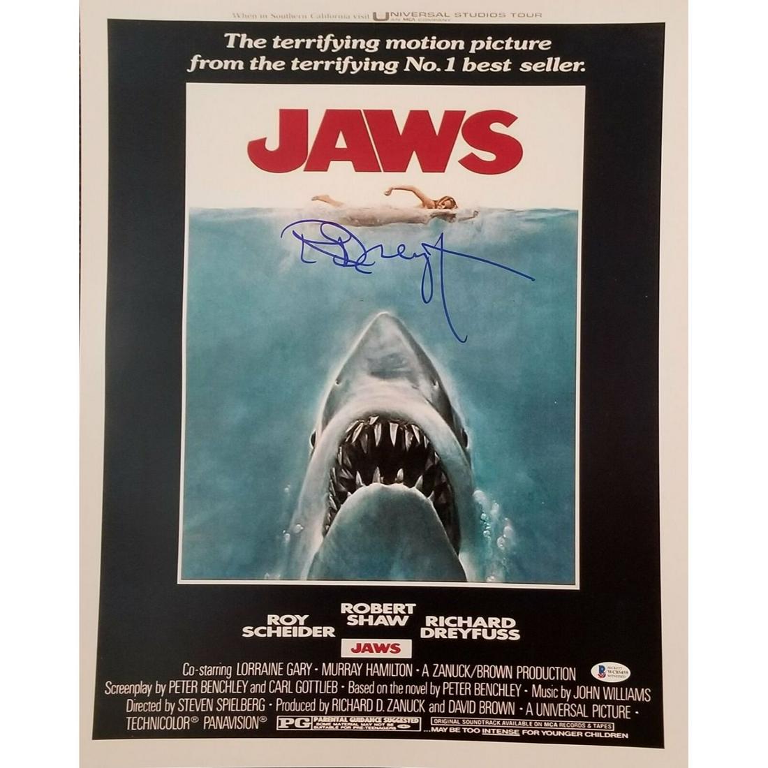 Richard Dreyfuss signed JAWS 16x20 BAS COA (1 of 1)