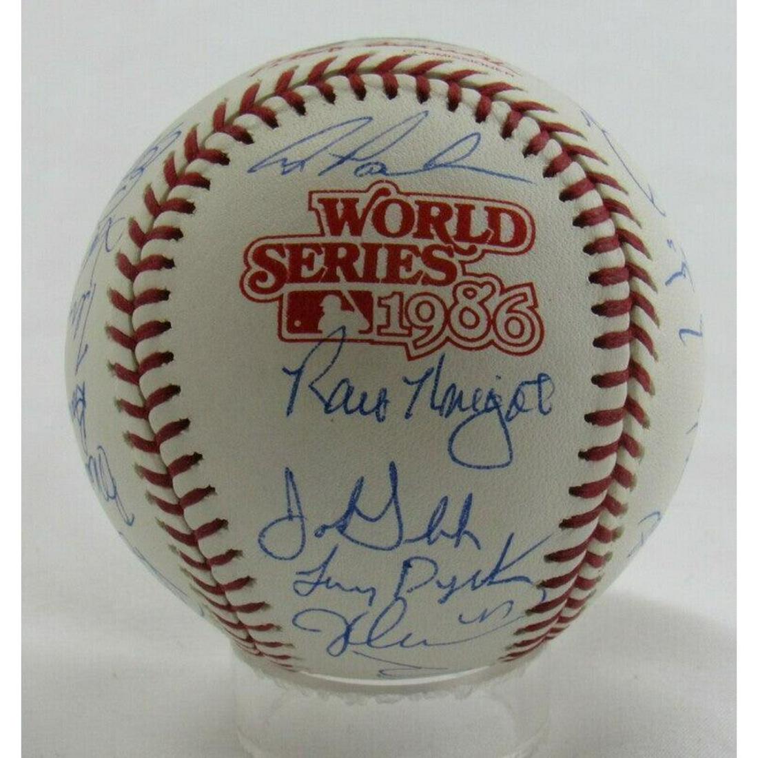 1986 NY Mets Multi-Signed Baseball With 23 Signatures Including Strawberry, Gooden, Johnson, (1 of 6)