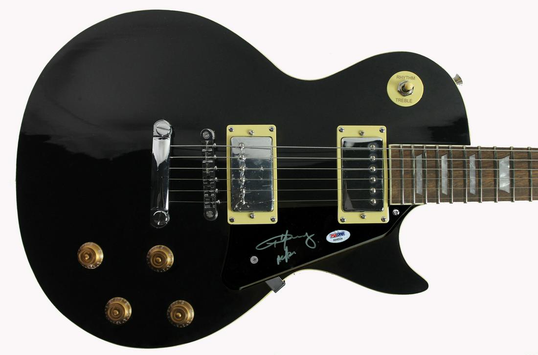 Angus Young "AC/DC" Authentic Signed Huntington Pro Electric Guitar PSA #AB40534 (1 of 1)