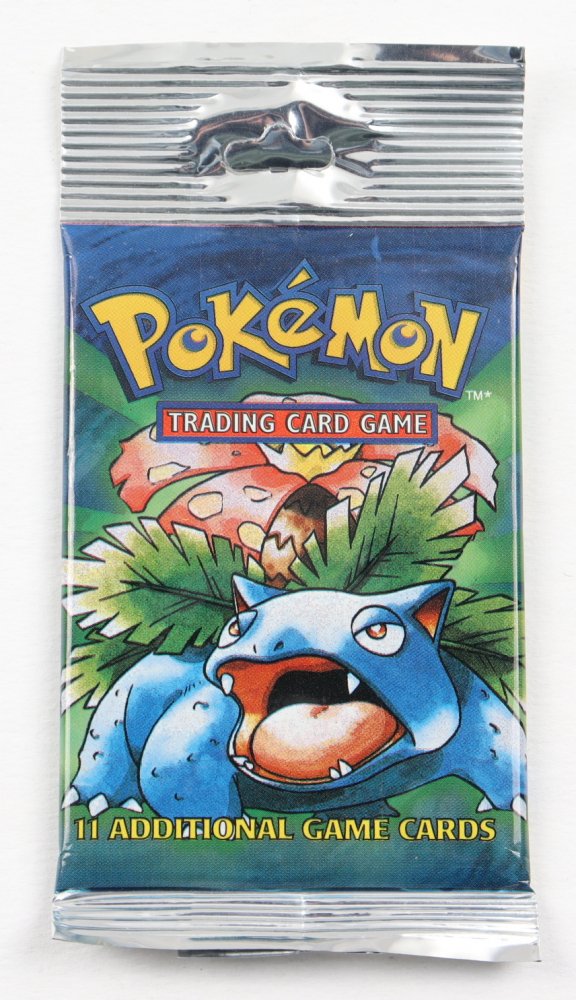 Pokemon Base Set Venusaur Booster Pack with (11) Cards (1 of 1)