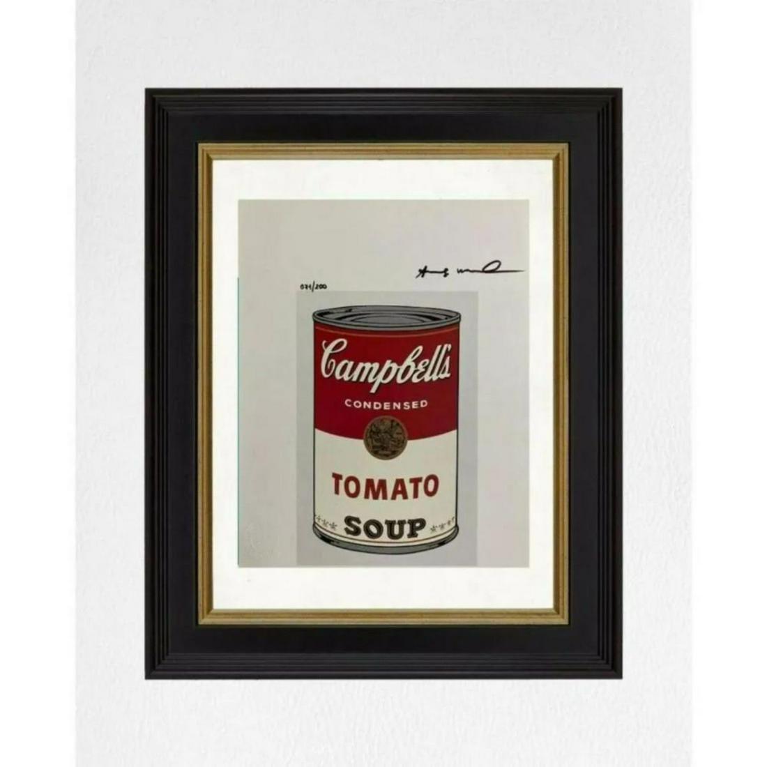 Andy Warhol 1986 Original Print, Hand Signed With Certificate Of Authenticity (1 of 1)