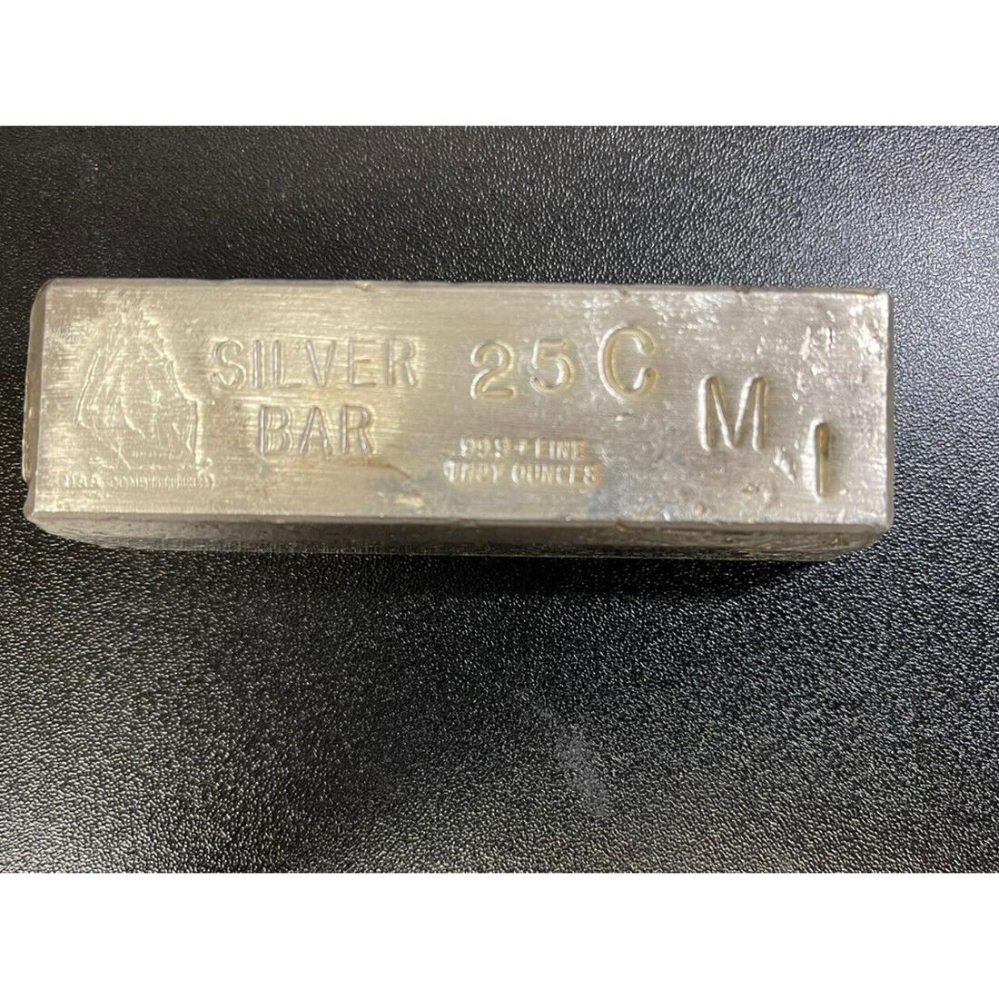 CMI USS Constitution 25 Oz. Silver Bar Vintage 1970's (1 of 1)