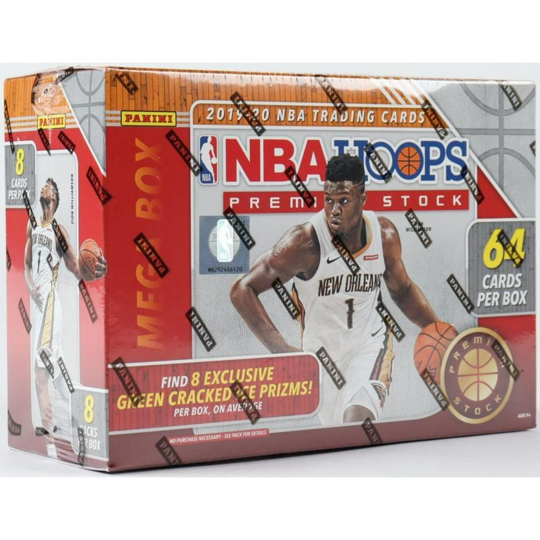2019-20 Panini NBA Hoops Premium Stock Basketball Mega (1 of 1)
