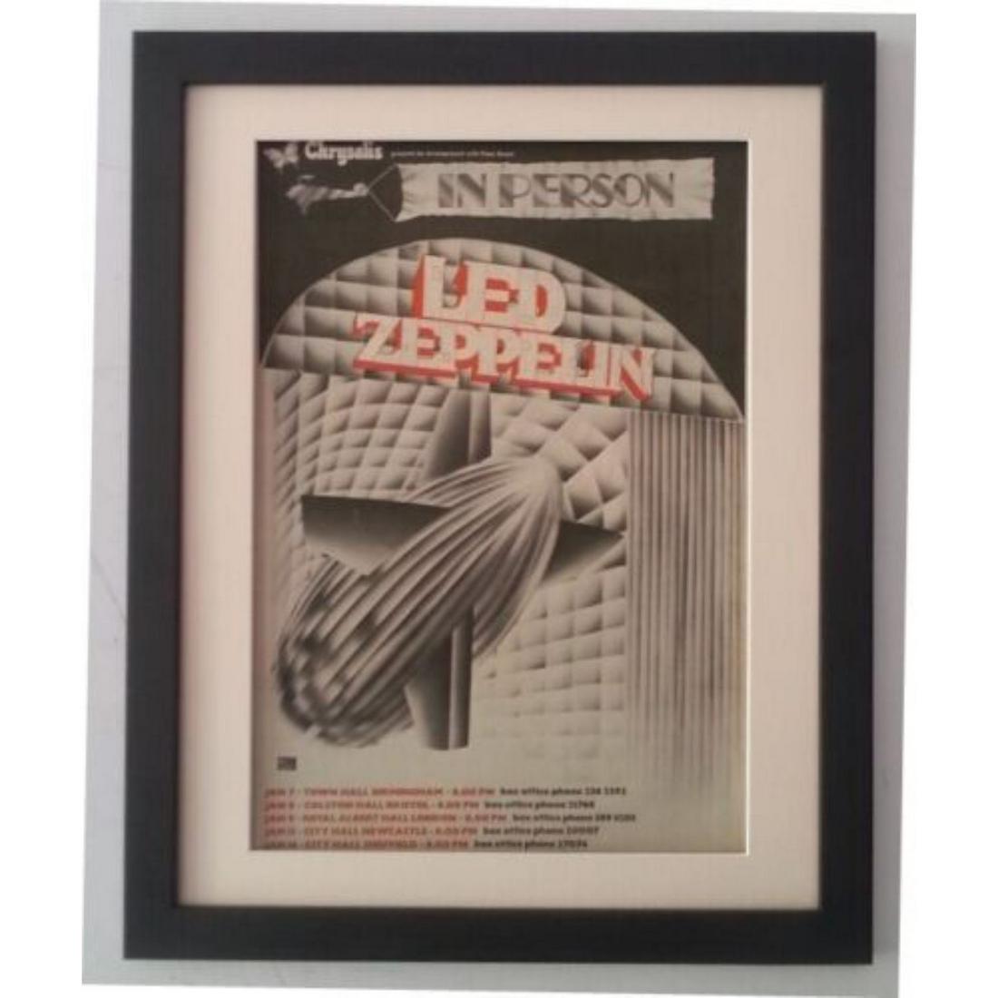 LED ZEPPELIN*Jan*1970*UK Tour*ORIGINAL*POSTER*: LED ZEPPELIN*Jan*1970*UK Tour*ORIGINAL*POSTER*