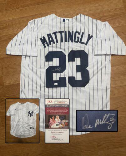DON MATTINGLY Signed New York Yankees Jersey with JSA COA (1 of 1)