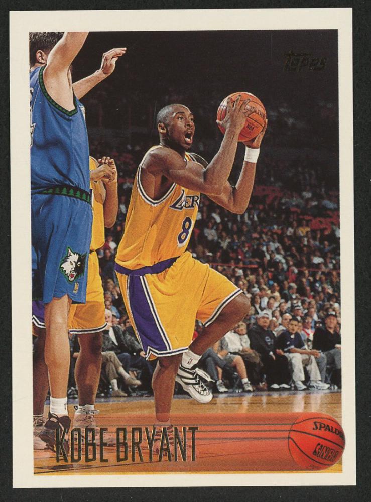 Kobe Bryant 1996 Topps #138 Rookie Card (1 of 2)