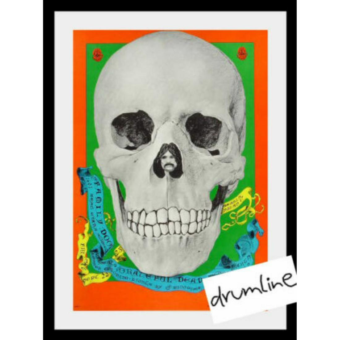 THE GRATEFUL DEAD VINTAGE CONCERT POSTER 1967 ORIGINAL1ST PRINT DENVER COLORADO (1 of 1)