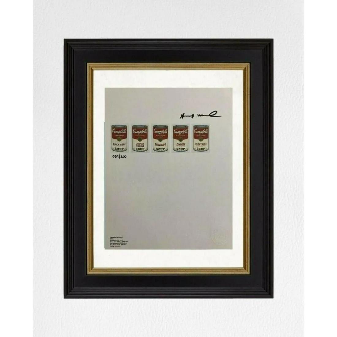 Andy Warhol Original Print Signed With Certificate Of Authenticity (1 of 1)