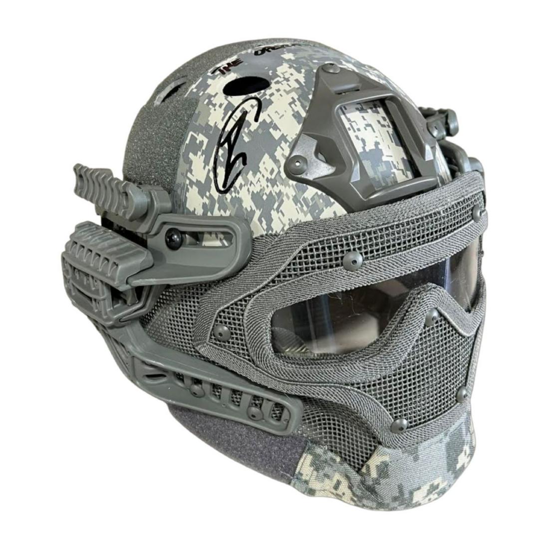 Robert O'Neill Signed Navy SEAL Storm Gray Tactical Helmet Inscribed "The Operator" (PSA) (1 of 3)