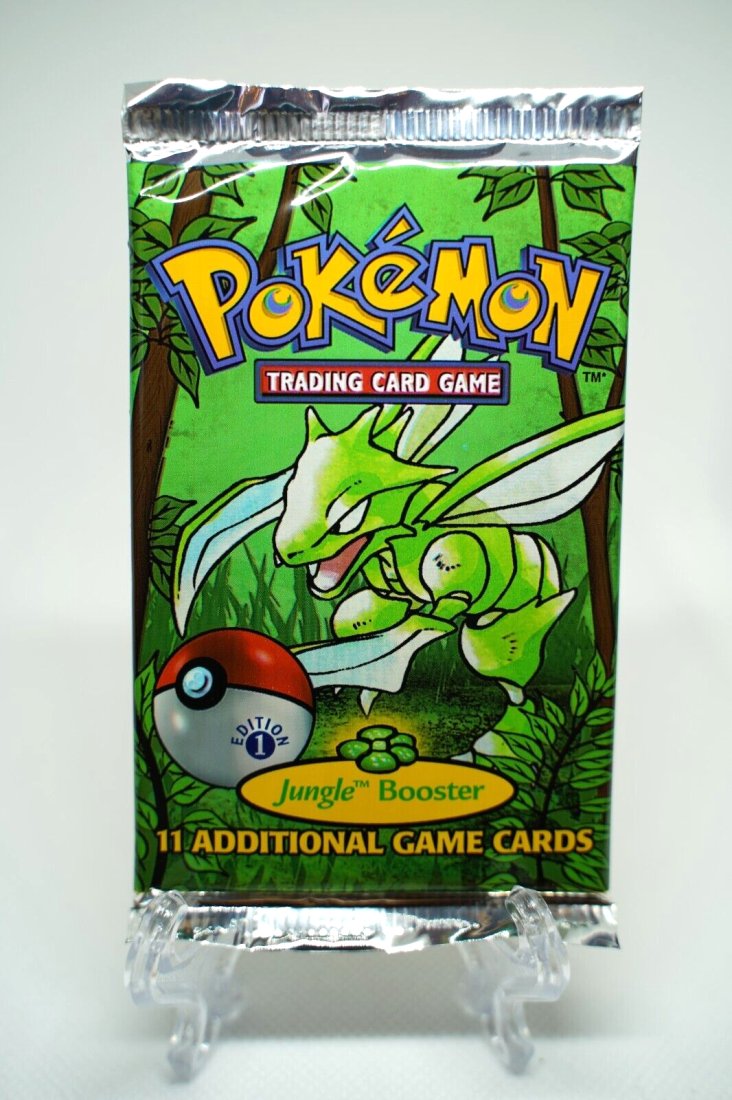 1999 Pokemon Tcg Jungle Factory Sealed Booster Pack
