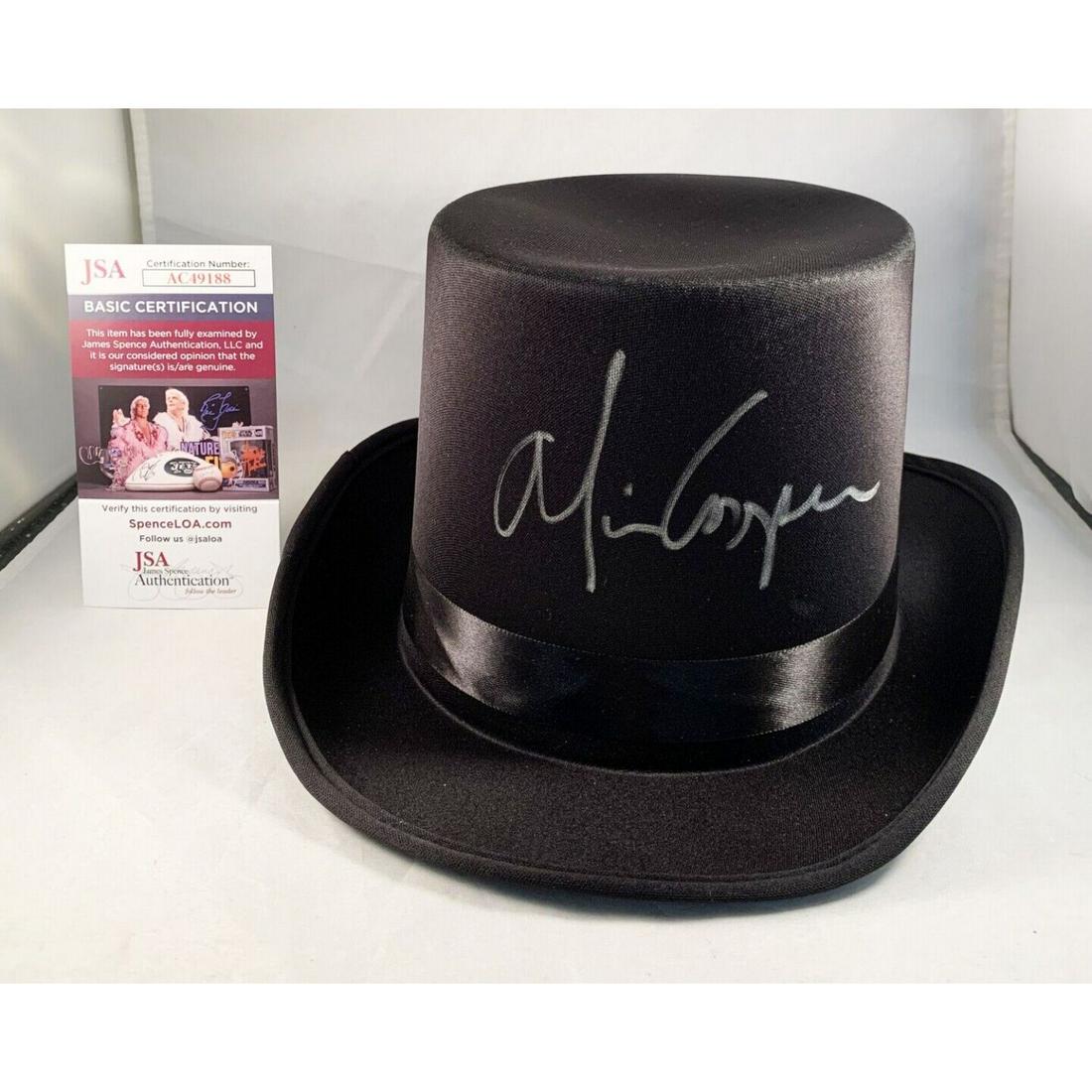 Alice Cooper Signed Top Hat (JSA COA) (1 of 1)