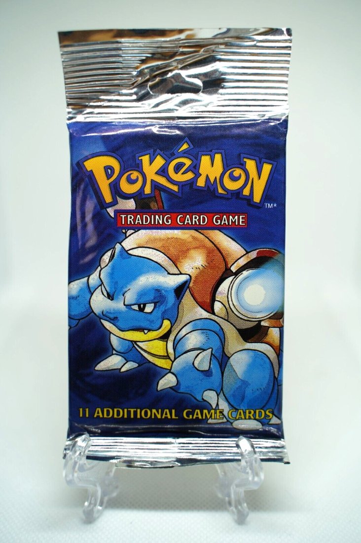 1999 Pokemon TCG Base Set Factory Sealed Booster Pack (1 of 2)