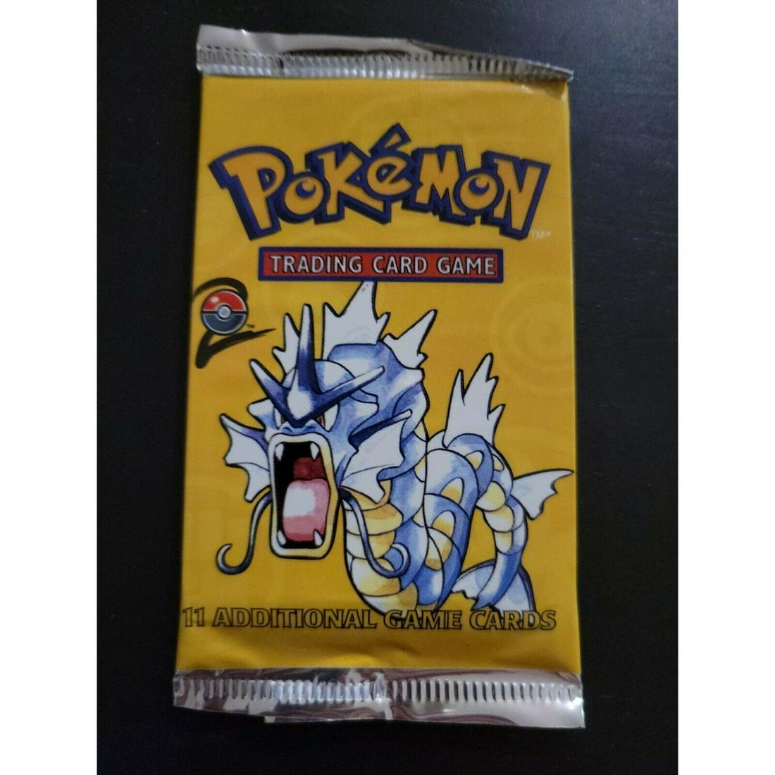 Pokemon Booster Pack Base Set 2 2000 Gyarados Factory Sealed (1 of 1)