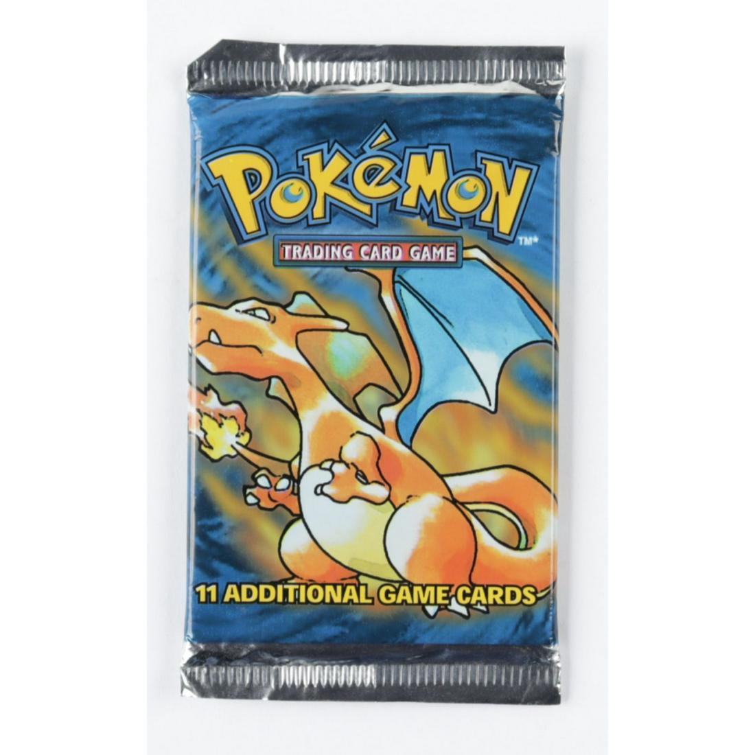 Pokemon Base Set Booster Pack with (11) Cards (1 of 2)