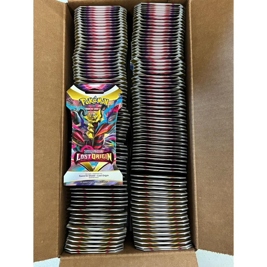 Pokemon TCG Sword & Shield Factory Sealed Booster Pack Case (144x Packs): Pokemon TCG Sword & Shield Factory Sealed Booster Pack Case (144x Packs)