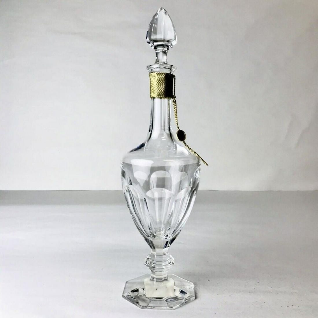 BACCARAT CRYSTAL HARCOURT MICHEL ROYAL Camus DECANTER SIGNED AND NUMBERED (1 of 3)