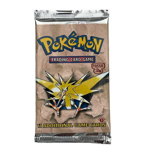 Pokemon Fossil 1st Edition Booster Pack - Aerodactyl - Factory