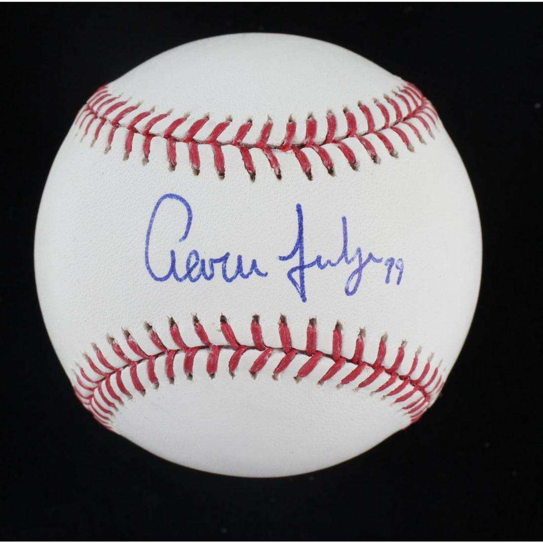 Aaron Judge Signed OML Baseball (JSA LOA - Graded 9) (1 of 1)