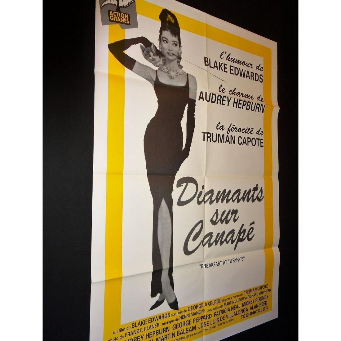 Breakfast at Tiffany's audrey hepburn poster Excellent condition (1 of 1)