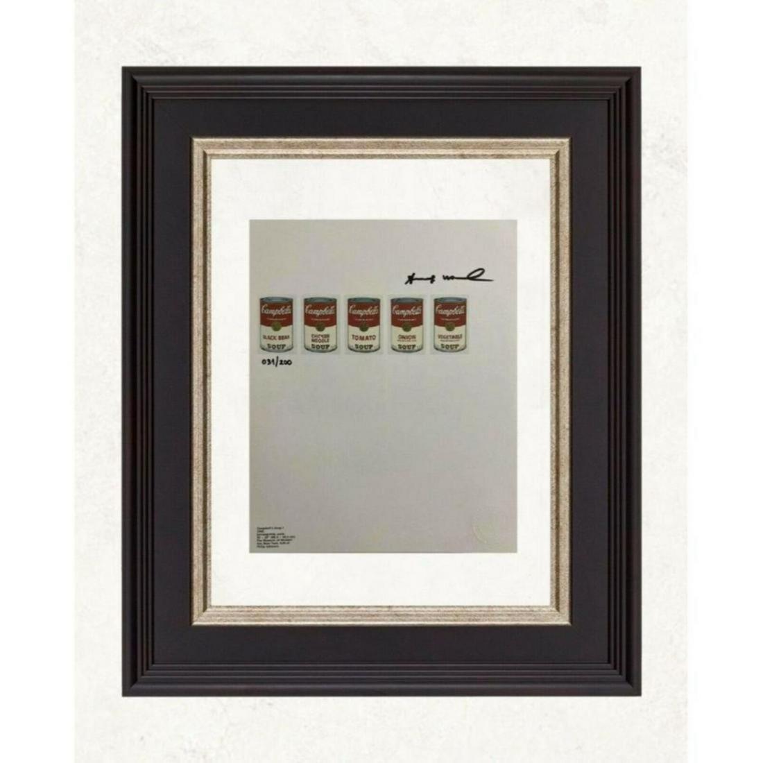 Andy Warhol Original Print Signed with Certificate Of Authenticity (1 of 1)