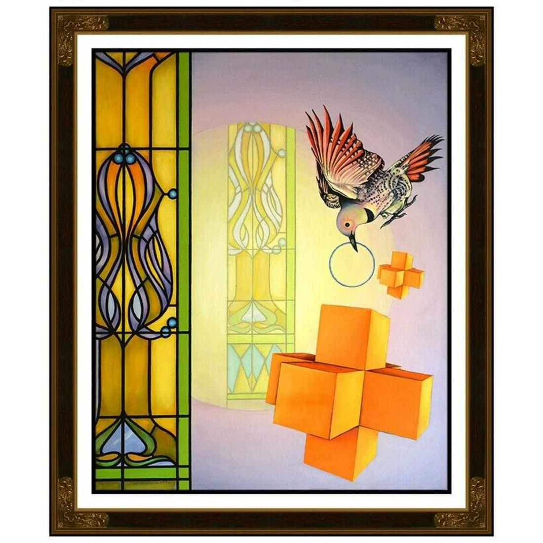 Original Signed & Framed 30x24 Oil Painting By Rita Simon: Original Signed & Framed 30x24 Oil Painting By Rita Simon