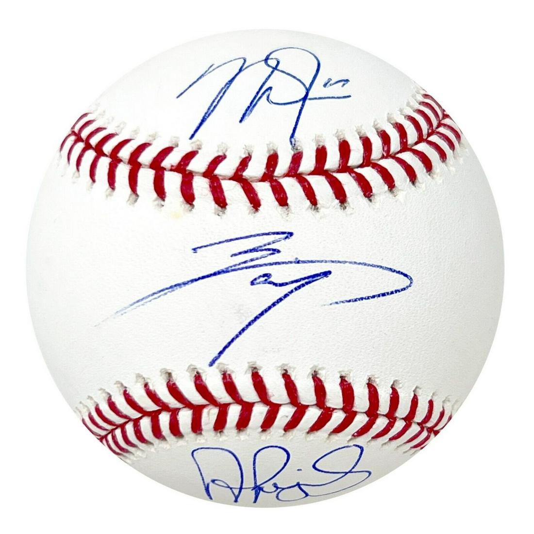 Shohei Ohtani, Mike Trout & Albert Pujols Signed OML Baseball (Beckett COA) (1 of 3)