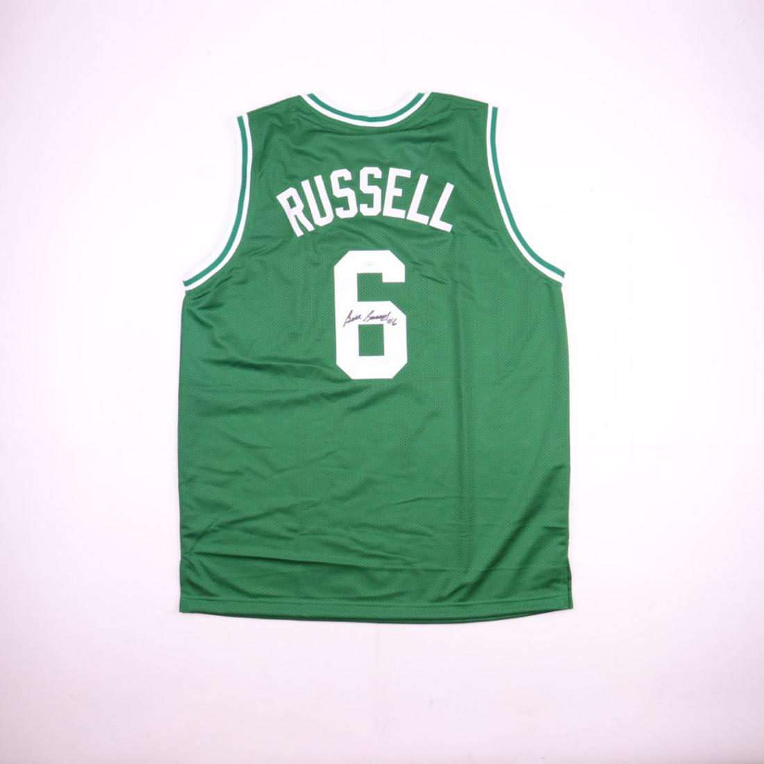 Bill Russell Signed Jersey (JSA) (1 of 2)