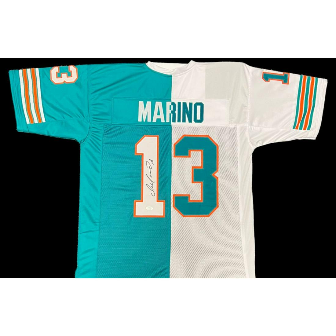 Dan Marino Signed Jersey (JSA) *White/Teal* (1 of 1)
