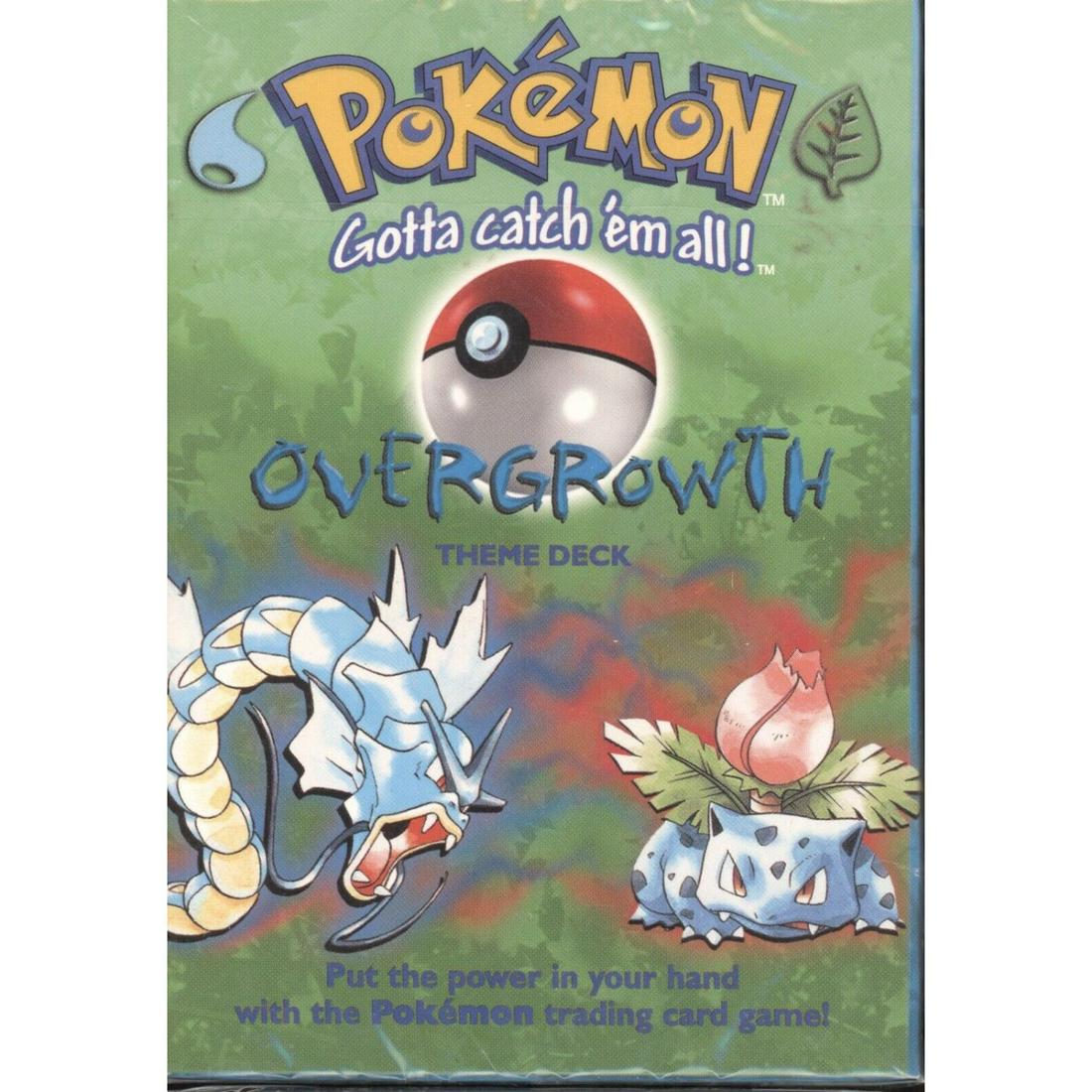 WOTC 1999 Pokemon Overgrowth Theme Deck Factory Sealed (1 of 1)
