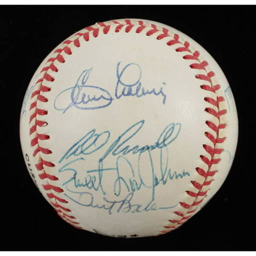 Carl Erskine Hand Signed Autographed Los Angeles Dodgers Jersey