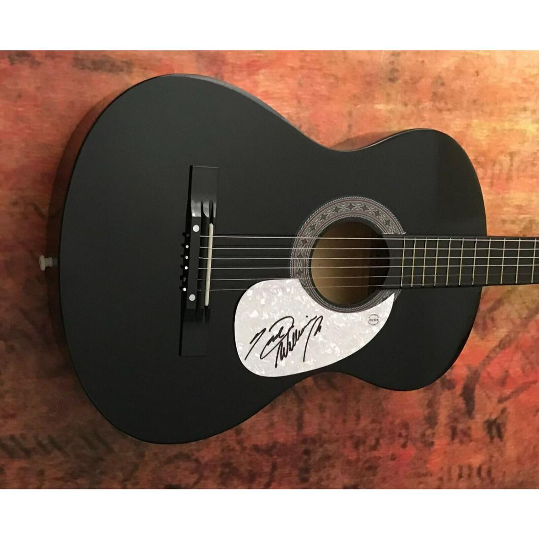 Hank Williams Jr Signed Guitar PSA/DNA COA (1 of 1)