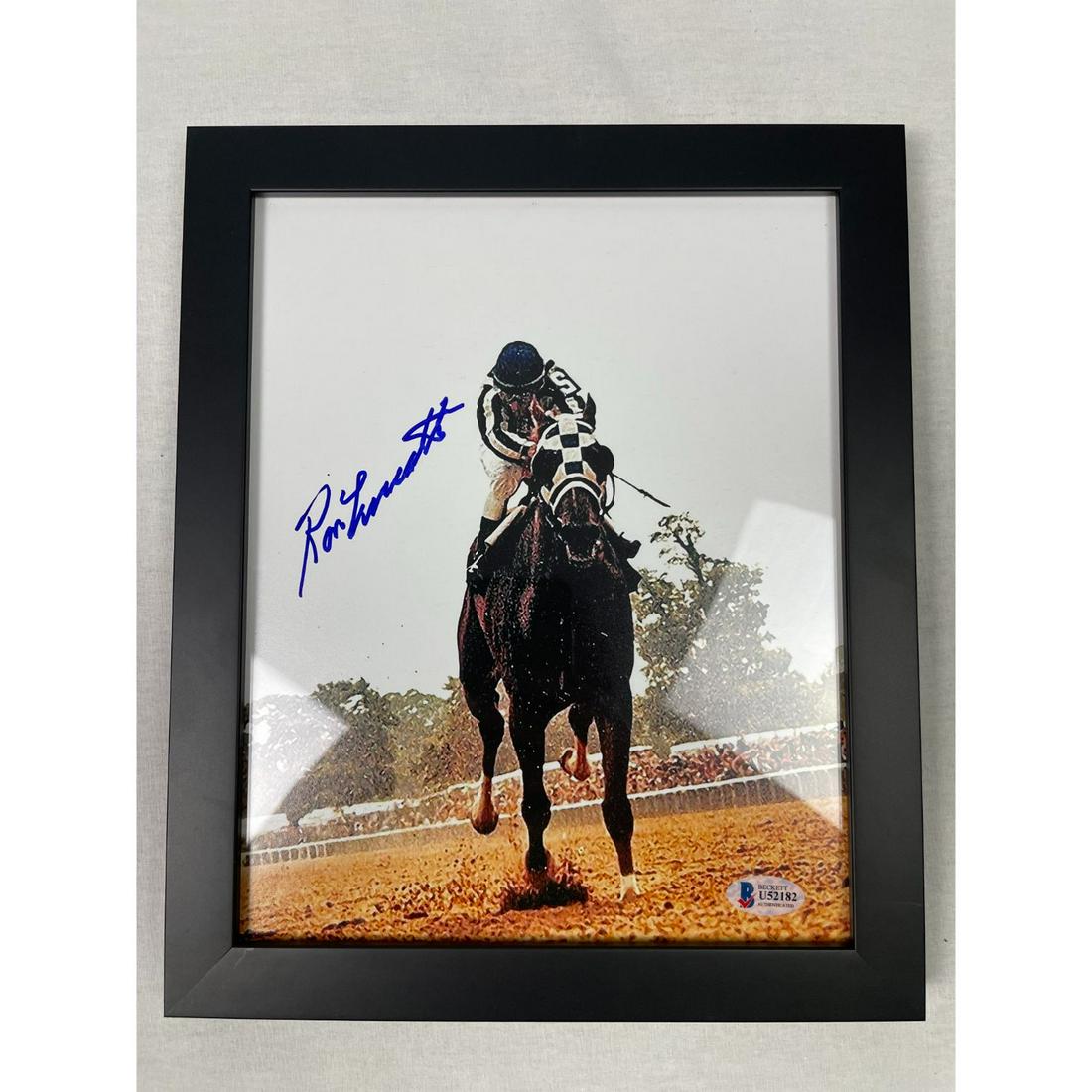 Ron Turcotte Signed 8x10 Photo Signed and Framed (Beckett COA) (1 of 1)