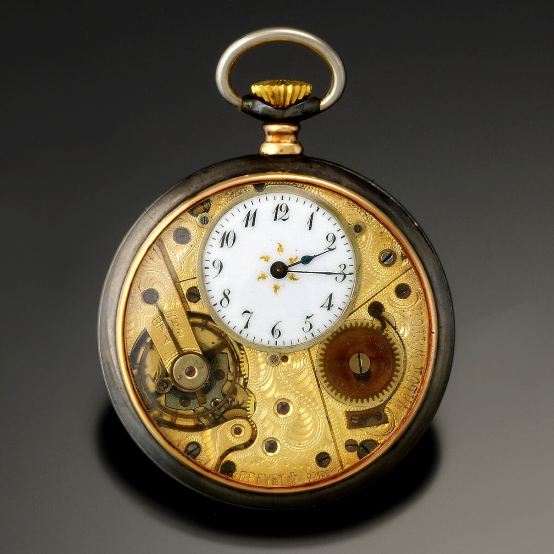 Rare~ Swiss Antique .800 Silver 49mm Pocket Watch: Rare~ Swiss Antique .800 Silver 49mm Pocket Watch