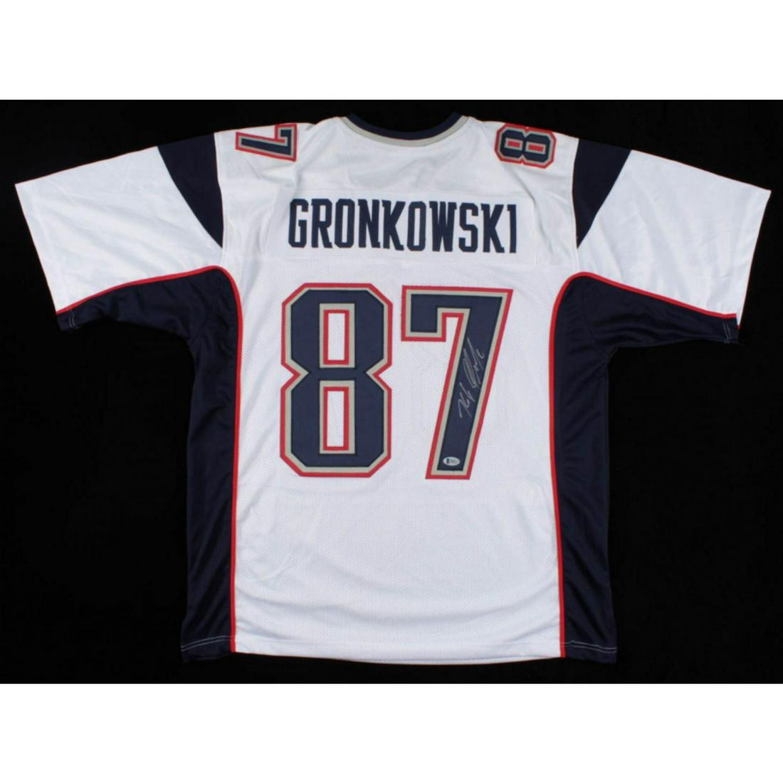Rob Gronkowski Signed Jersey (Beckett COA) (1 of 1)