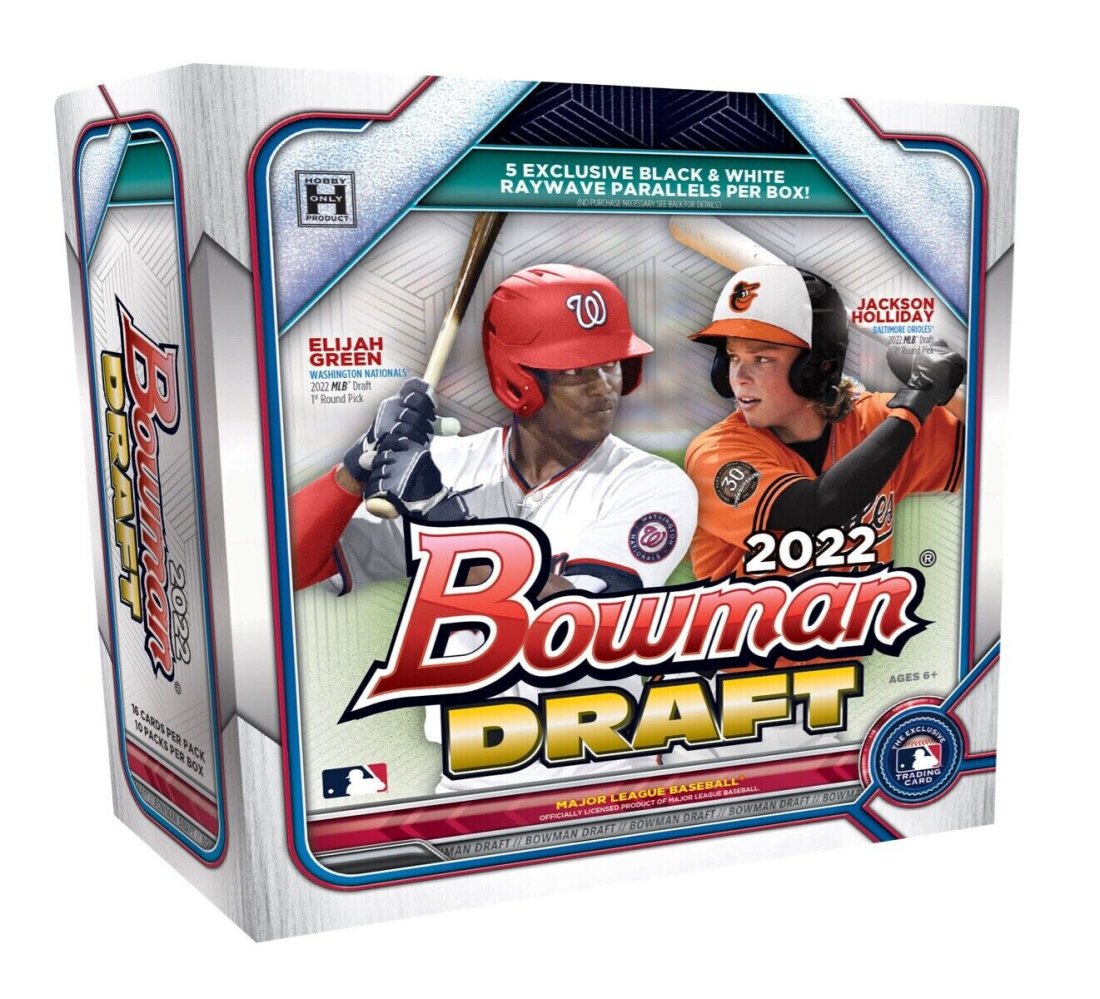 2022 Bowman Draft Baseball Factory Sealed Hobby Lite Box (1 of 1)