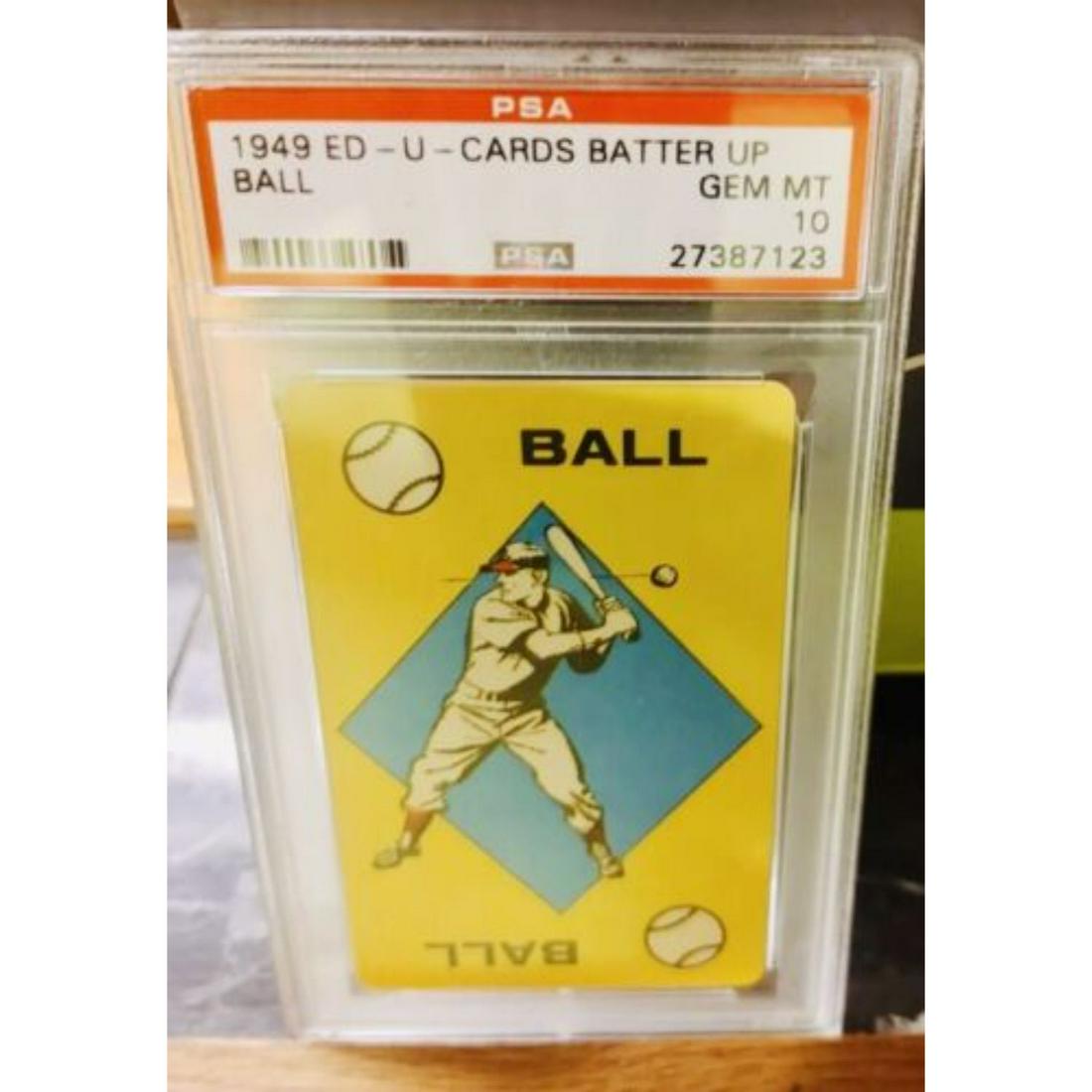 **1949 BOWMAN** PSA GEM MINT 10..(Pop. of 4) (1 of 1)