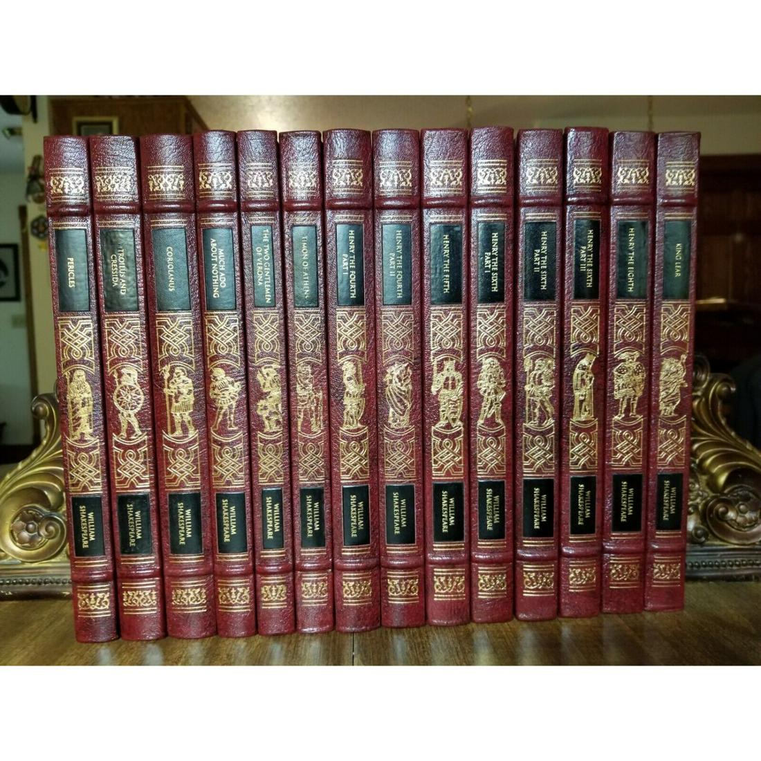 EASTON PRESS - WILLIAM SHAKESPEARE 39 Vols 1992-93 version COMPLETE WORKS (1 of 3)