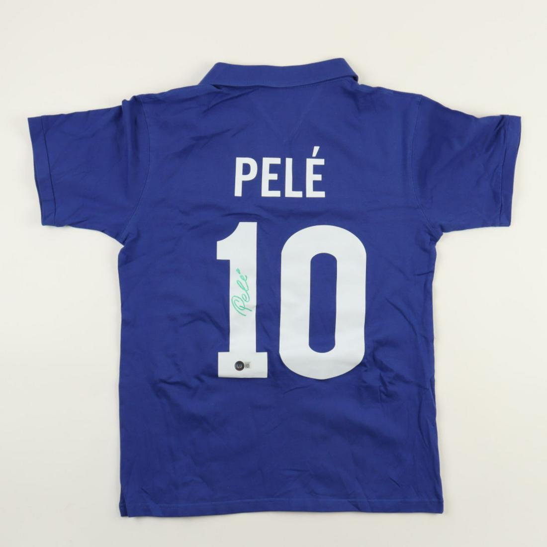 Pele Signed Jersey (Beckett) (1 of 2)