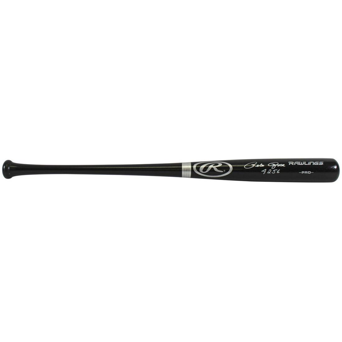 Pete Rose Signed & Inscribed Baseball Bat (Beckett COA) (1 of 3)