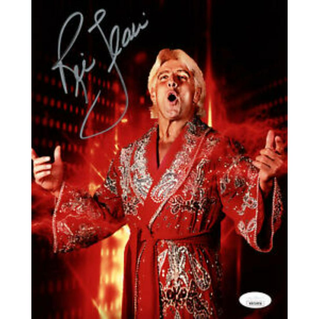 Ric Flair Signed 8x10 Photo (JSA COA) (1 of 1)